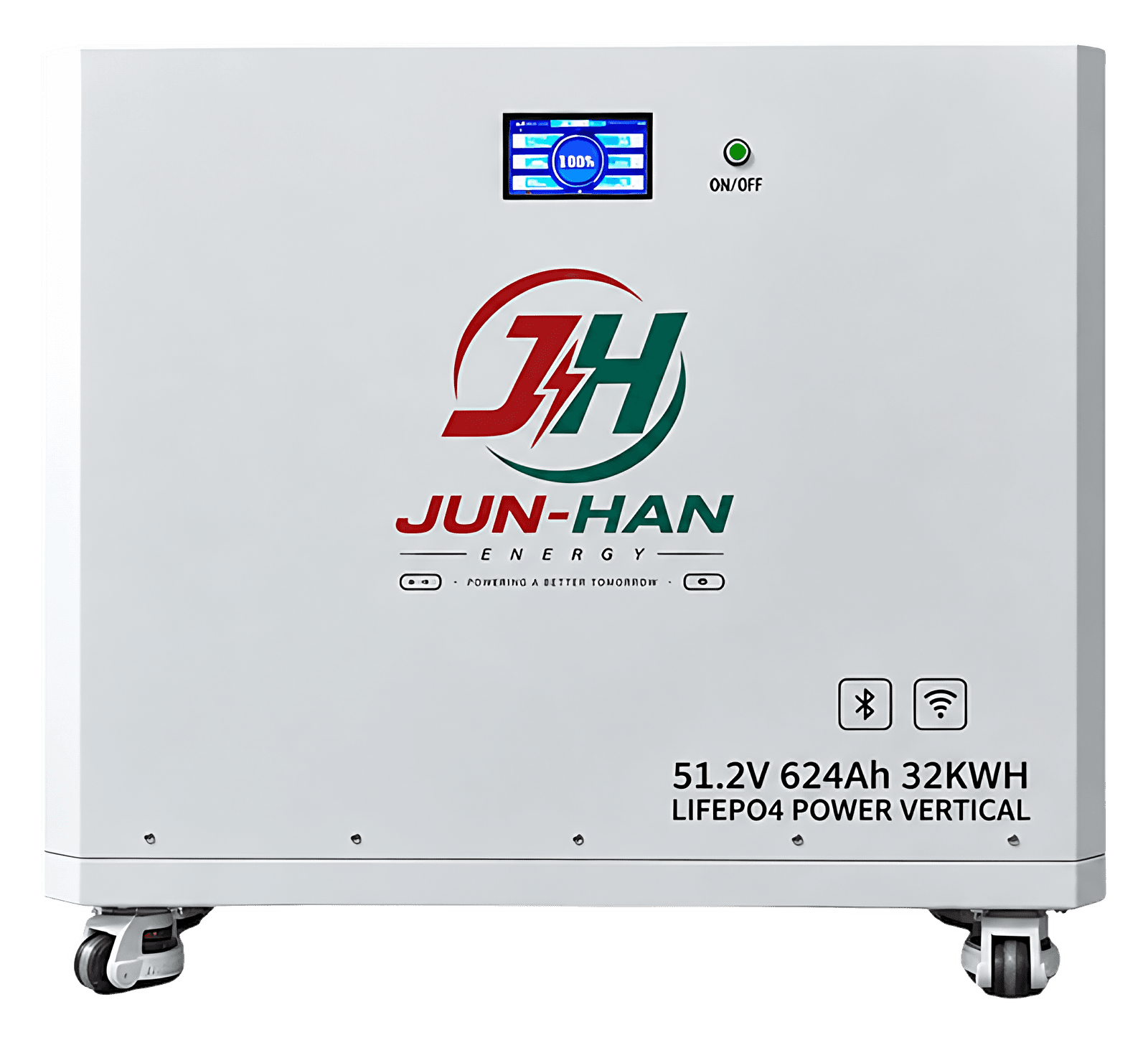 JH-BE 32000 metal-cased lithium battery system on wheels